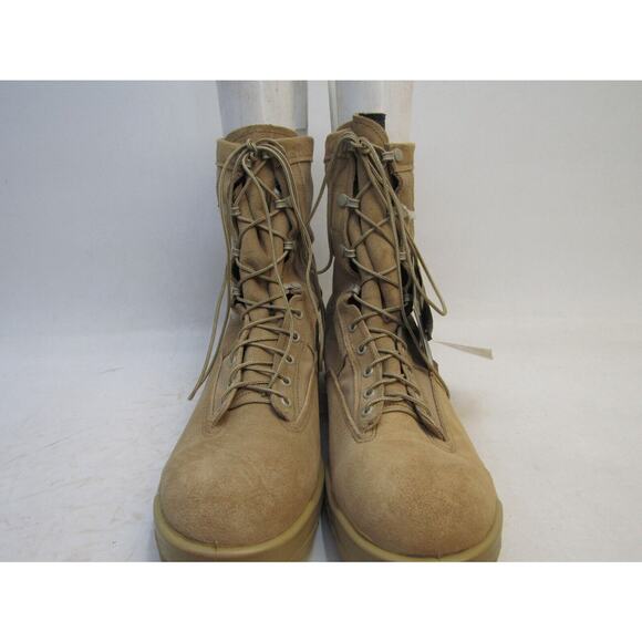 EUC Belleville Mens Sz 13.5 R Tan Suede Gore-Tex Combat Tactical Military Boots main image 6
